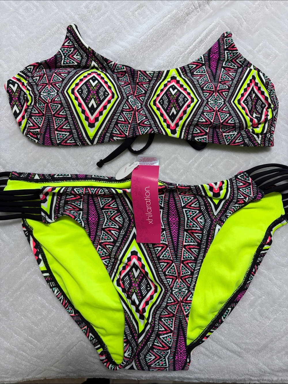 Multi colour bikini NWT